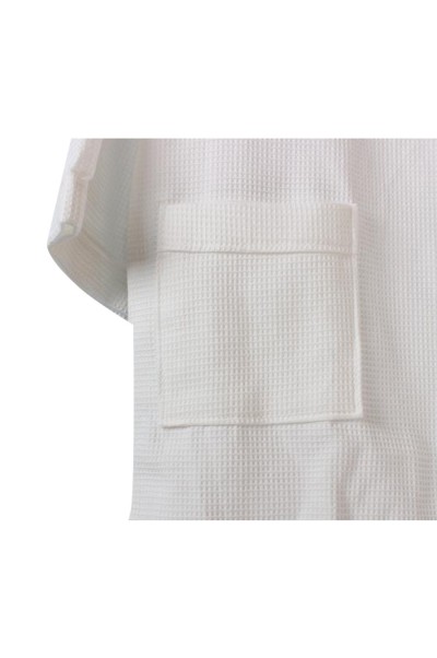 SKBD017 bathrobe beauty salon cotton waffle clothing shorts suit bathrobe bathrobe suit hotel bathrobe hotel linen detail view-1